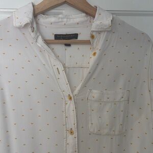 Banana Republic Blouse with Gold Details